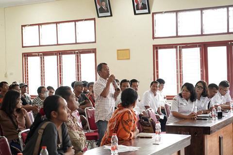 Pemkab Toba Tampung Aspirasi Pedagang Pasar Balerong Balige