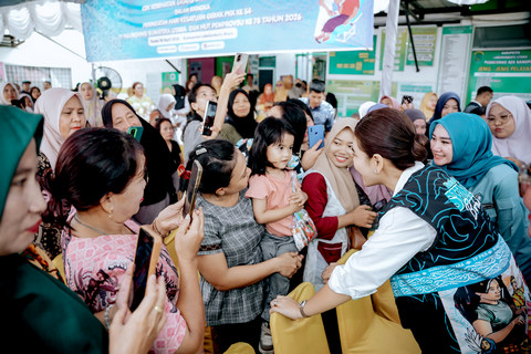 Momentum HKG PKK ke-54, Kahiyang Ayu Ajak Masyarakat Lebih Peduli Kesehatan