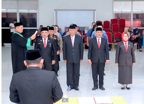 Empat Pejabat Eselon II Pemkab Labuhanbatu Dilantik: Upaya Penyegaran