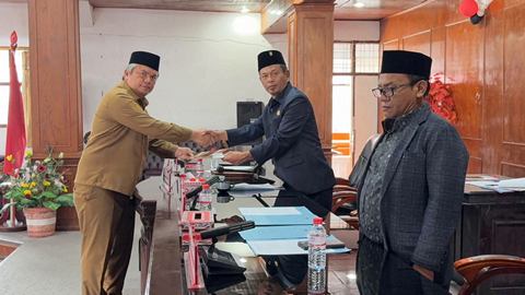 Pemkab Taput Ajukan Ranperda Penataan OrganisasiI BPBD Sesuai Regulasi Terbaru