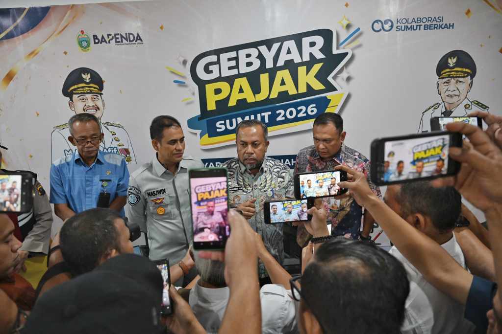 Apresiasi Masyarakat Taat Pajak, Pemprov Sumut Undi 936 Hadiah Gebyar Pajak Triwulan I 2026
