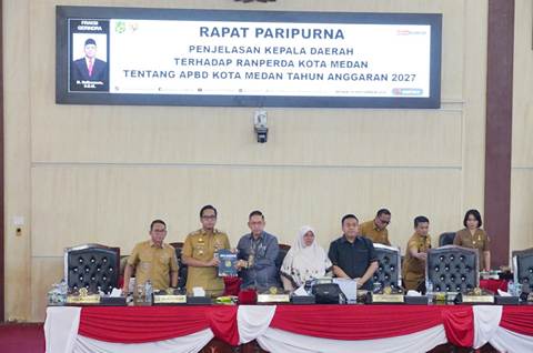 Pemko Medan Proyeksikan APBD 2027 Sebesar Rp 7,16 T, Rico Waas Fokus Optimalkan 17 Program Prioritas