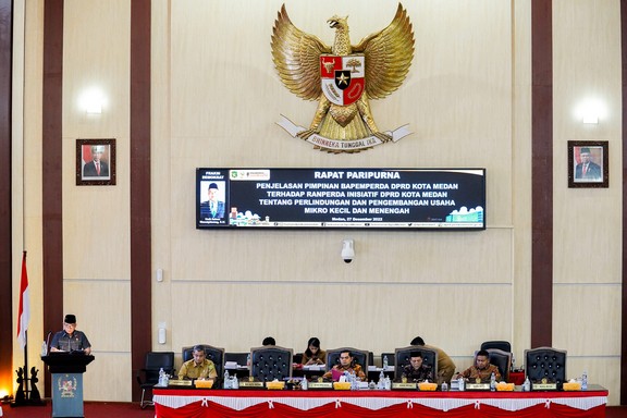 DPRD Medan Gelar Paripurna, Laporkan Hasil Reses Tahun 2022