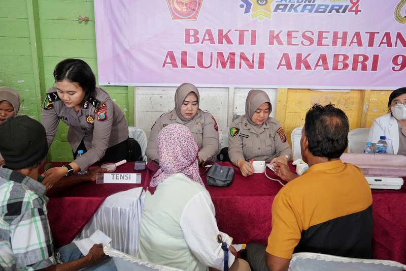 Pemko Medan Apresiasi Bakti Sosial & Kesehatan yang Digelar Alumni Akabri 94