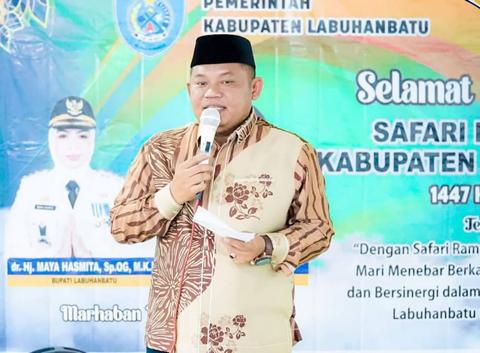 Hari Ketiga Safari Ramadan, Jamri Sapa Warga Teluk Sentosa