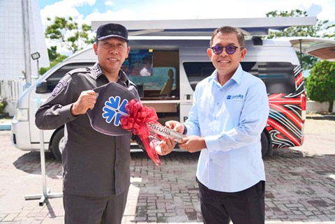 Sarulla Operations Ltd Serahkan Bantuan Mobil Pelayanan Pendataan Daerah ke Pemkab Tapanuli Utara