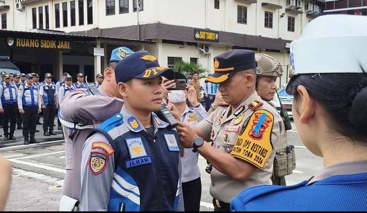 Operasi Patuh Toba 2026 Dimulai, Sasar Pelanggaran Lalu Lintas di Medan
