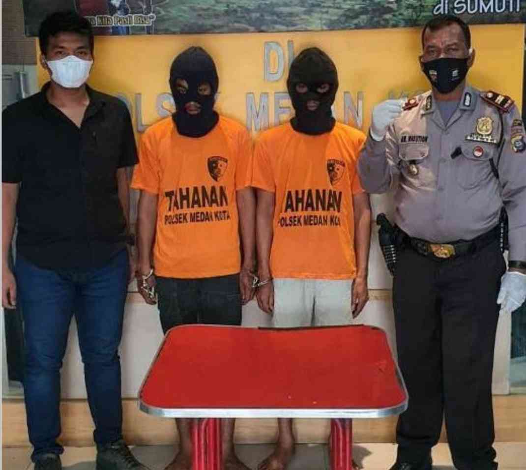 Ditangkap Polisi saat Transaksi Narkoba, Dua Warga Medan Johor Ini Masuk Bui