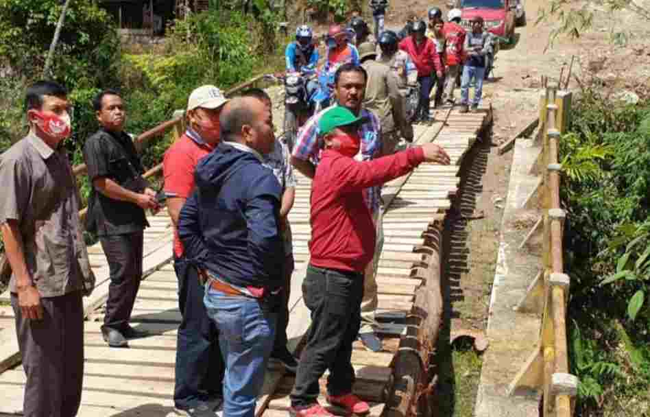 Interkoneksi Desa Terpencil, Pemkab Taput Gelontorkan Rp9, 3 Miliar Bangun Jembatan