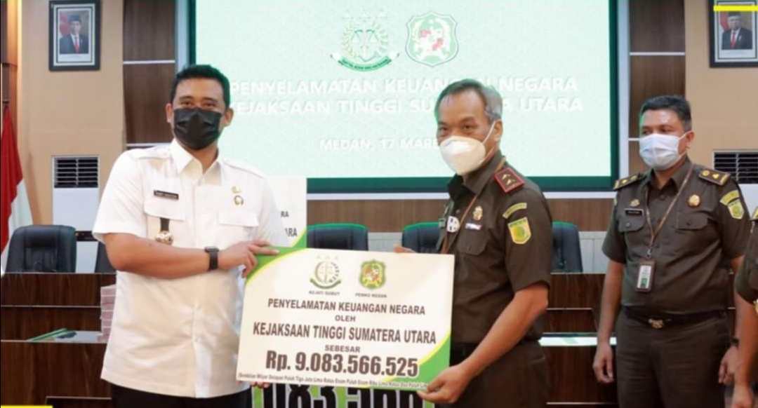 Walikota Medan Apresiasi Kejati Selamatkan PAD Rp 9 Miliar dari Retribusi Apartemen Reiz Condo