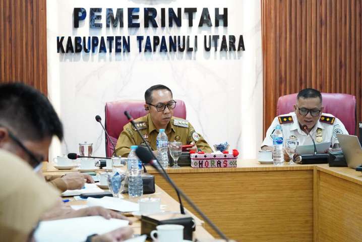 Bupati Tapanuli Utara Pimpin FGD Rencana Pembangunan Gedung Kantor Imigrasi