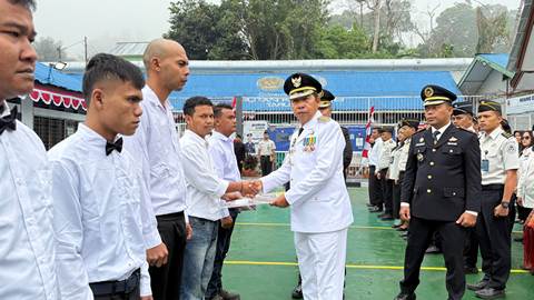 Peringatan HUT RI- 81 Di Tapanuli Utara 654 Warga Binaan dan 23 Langsung Bebas