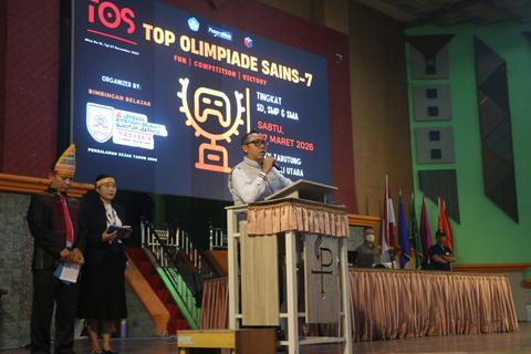Bupati Tapanuli Utara Buka TOP Olimpiade Sains VII, Dorong Generasi Muda Siap Berkompetisi