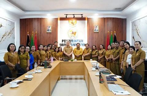 Kelompok Kerja Guru dan Fasilitator Lakukan Rapat Bersama Wakil Bupati Tapanuli Utara