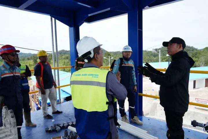 Bupati Tapanuli Utara Tinjau Huntap Dolok Nauli, Tekankan Pentingnya Menjaga Kebersihan dan Kerukuna