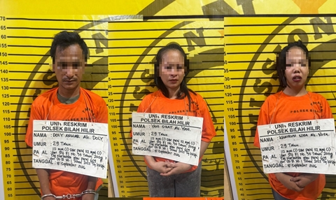 Ngaku Dapat Sabu dari Inisial Z, Satu Pria dan Dua Wanita Diamankan Polisi