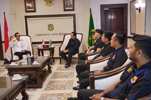 Bertemu Garda Pemuda NasDem, Wali Kota Medan Dorong Aksi Sosial Kreatif via Medsos