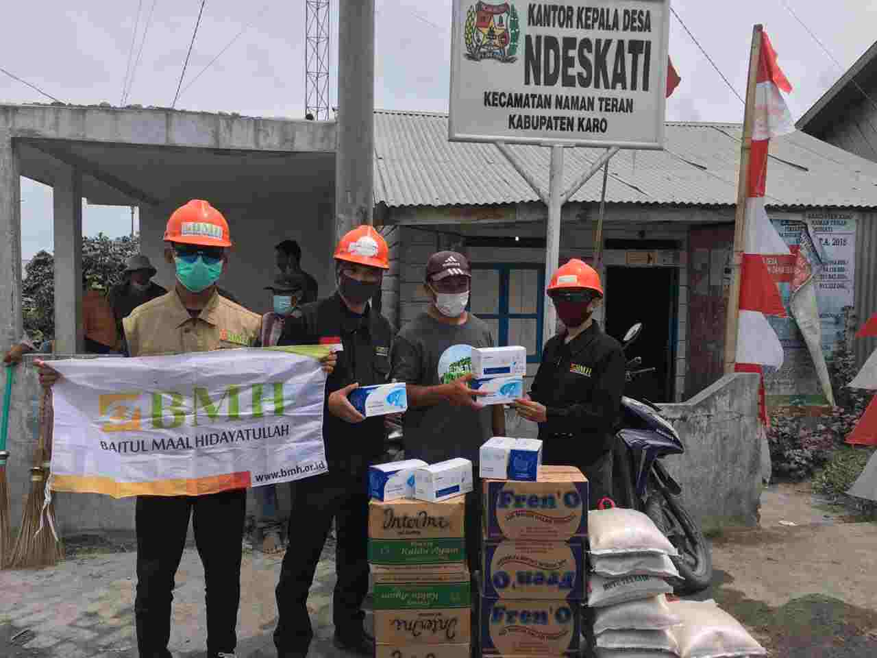 Forum Zakat Sumut Lakukan Aksi Peduli Sinabung