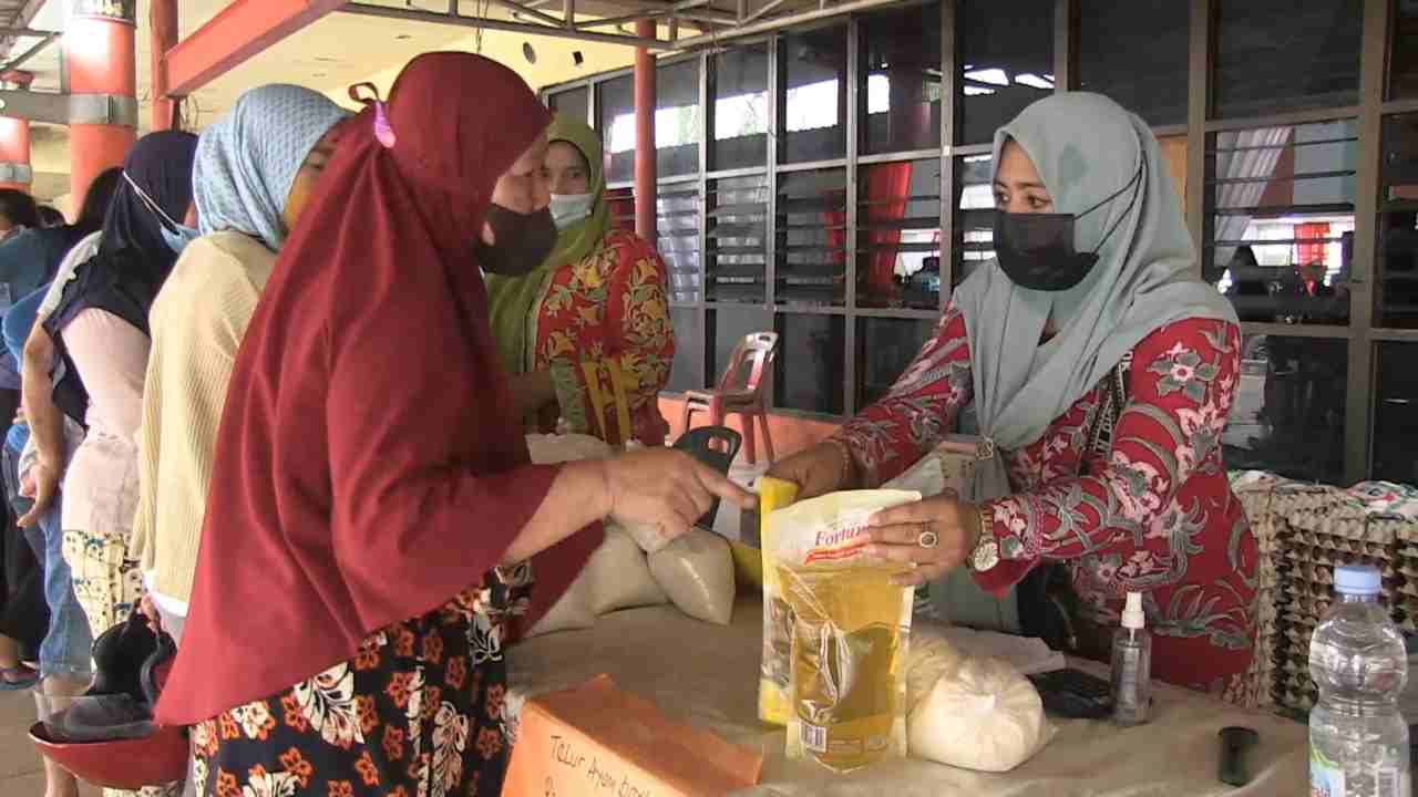 Ringankan Beban Masyarakat di Masa Pandemi, Pemko Medan Buka Pasar Murah