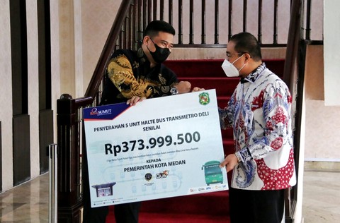 Pemko Medan Kembali Menerima Bantuan Donasi PPKM Dari Pihak Swasta