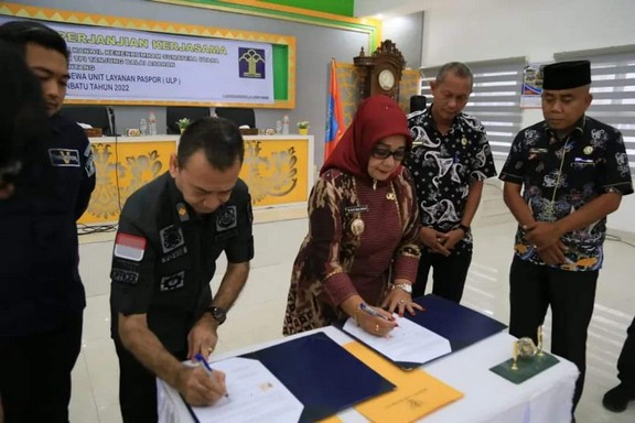 Pemkab Labuhanbatu Jalin Kerja Sama dengan Kantor Imigrasi Kelas II TPI Tanjungbalai Asahan