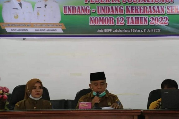 Pemkab Labuhanbatu Sosialisasi UU Nomor 12 Tahun 2022 Tentang Kekerasan Seksual