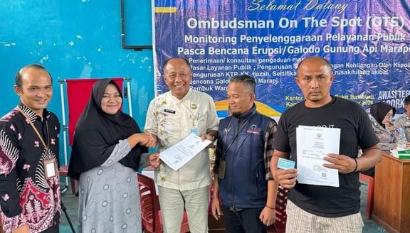  Ombudsman RI Perwakilan Sumatera Barat Soroti Lambannya Pemerintah Tanggulangi Korban Erupsi