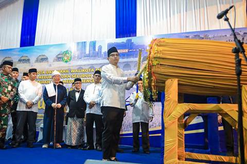 Rico Waas Ajak Jajaran Pemko Medan Bekerja Ikhlas dan Penuh Pengorbanan