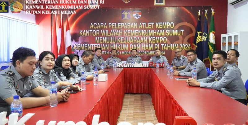 Rutan Kelas I Medan Ikuti Arahan Menteri Imigrasi dan Pemasyarakatan