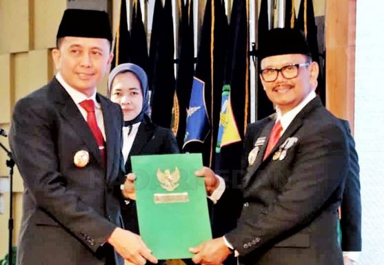 H Zonny Waldi, Terima Mandat Sebagai Plt. Bupati Simalungun