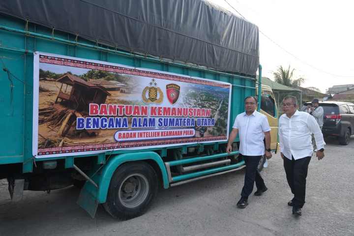 Baintelkam Polri Kirim Bantuan Besar untuk Pemulihan Bencana di Sumut, Warga Bangkit Lebih Cepat