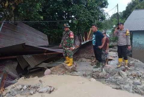 Banjir Bandang Taput, 500 Warga Mengungsi