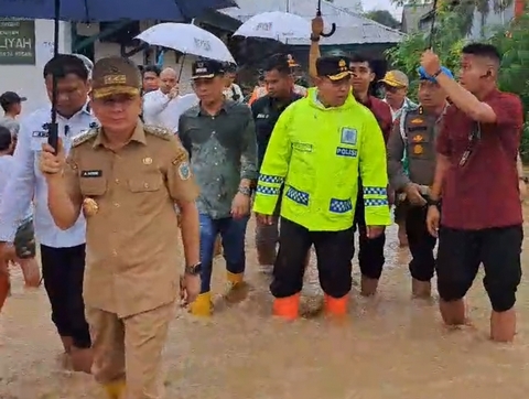 Banjir Hambat Pemungutan Suara, Polda Sumut Prioritaskan Keselamatan dan Hak Pilih Warga