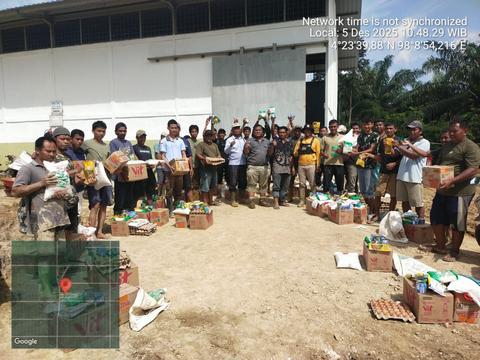 PT Rapala Kembali Kirim 50 Ton Bantuan ke Langkat dan Aceh Tamiang