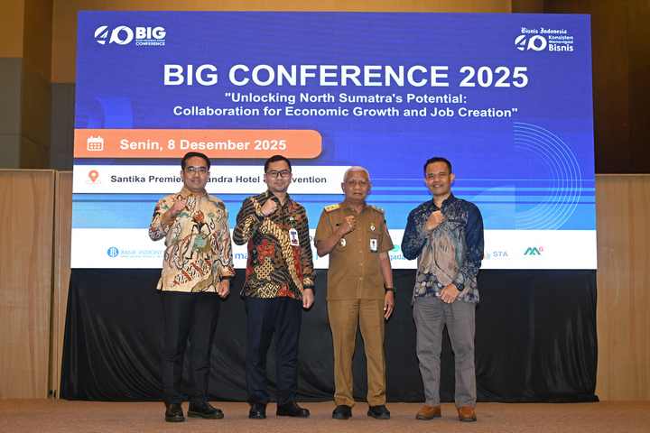 Buka BIG Conference 2025,  Wagub Surya Sebut Perekonomian Sumut Semakin Kokoh