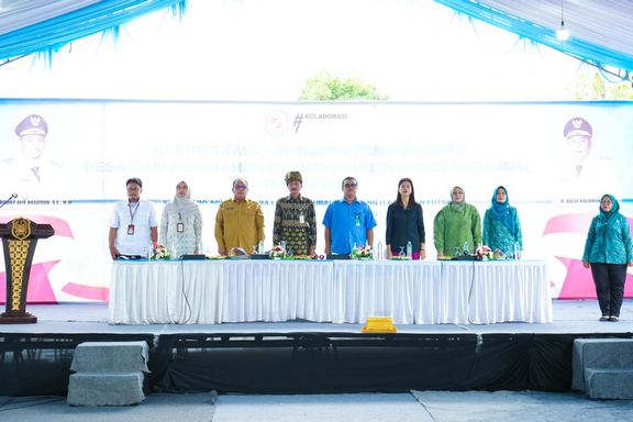 Kelurahan Belawan Dikunjungi Tim Klarifikasi Lapangan dan Penjaringan Desa dan Kelurahan Berprestasi