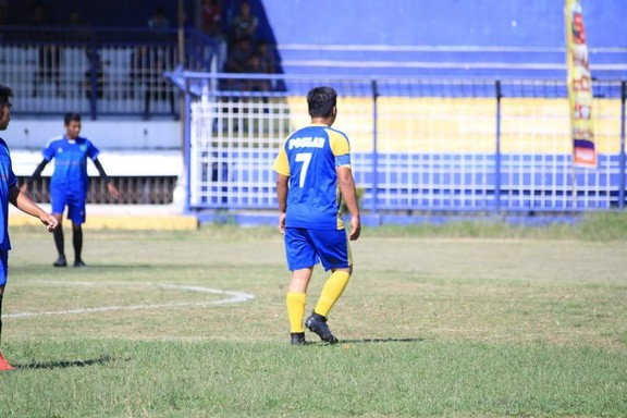 KORPRI VS Poslab Legend, Awali Liga Poslab U-22 Piala Bupati Labuhanbatu