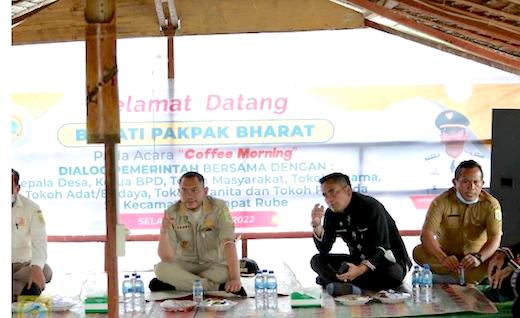 Dialog Pembangunan Kecamatan Siempat Rube Tokoh Masyarakat Sepakat Dukung Pemerintah