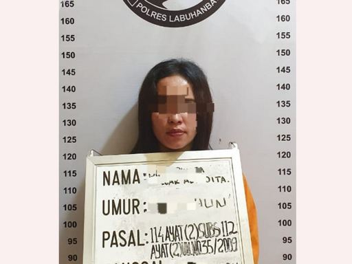 Wanita Cantik Diduga Pemilik Sabu Ditangkap di Hotel