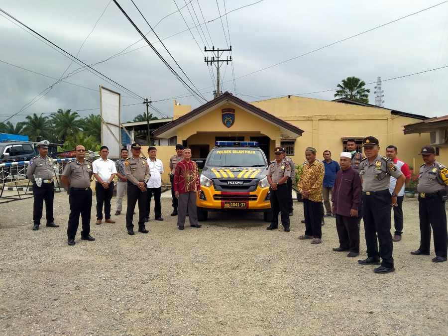 Mapolsek Bilah Hilir Dapat Mobil Patroli Baru