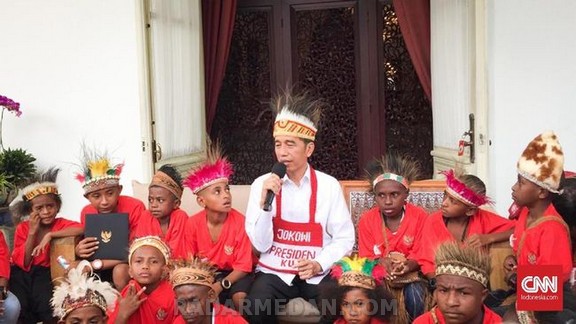 Peringati Hari Anak Nasional, Presiden Jokowi Minta Anak-anak Pakai Masker dan Hindari Kerumunan