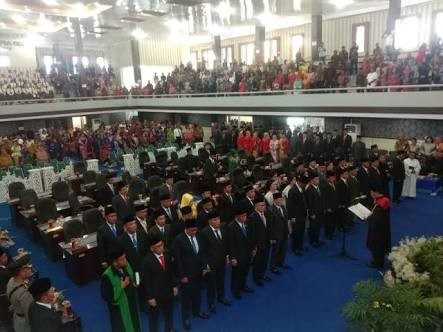 35 anggota DPRD Kabupaten Tapanuli Tengah Dilantik