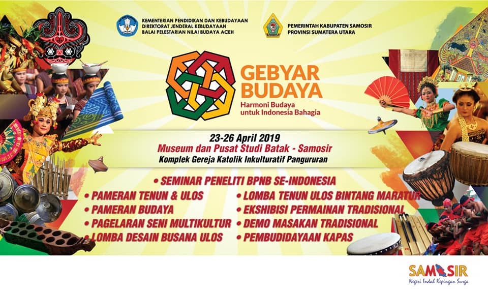 Pemkab Samosir Adakan Gebyar Budaya 23 sampai 26 April,  Ayo Ramaikan