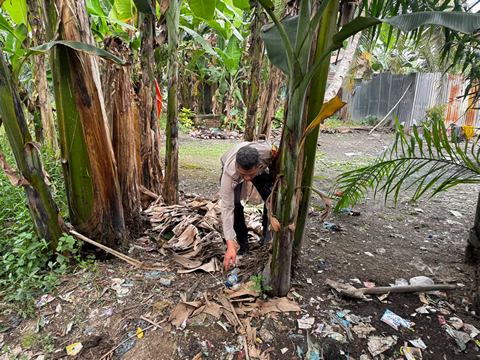 GSN di Bilah Hilir Tak Temukan Narkoba, Hanya Bong dan Plastik Klip Bekas