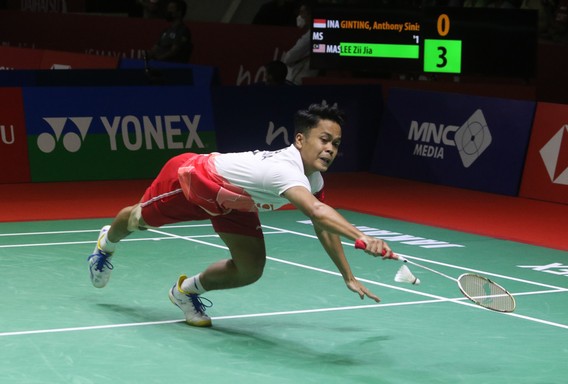 Ginting Tembus Semifinal Indonesia Masters 2022