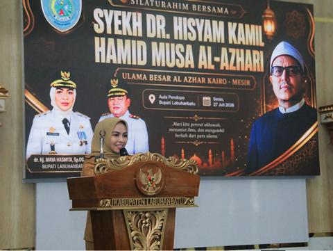 Bupati Labuhanbatu Sambut Kunjungan Ulama Besar Al-Azhar Kairo Mesir