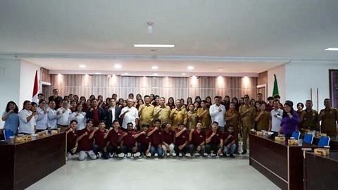 Pemkab Taput Sambut Baik 47 Mahasiswa KKN IAKN Tarutung Tahun 2026