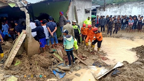 Longsor di Kabanjahe, 3 Korban Meninggal 2 Masih Hilang