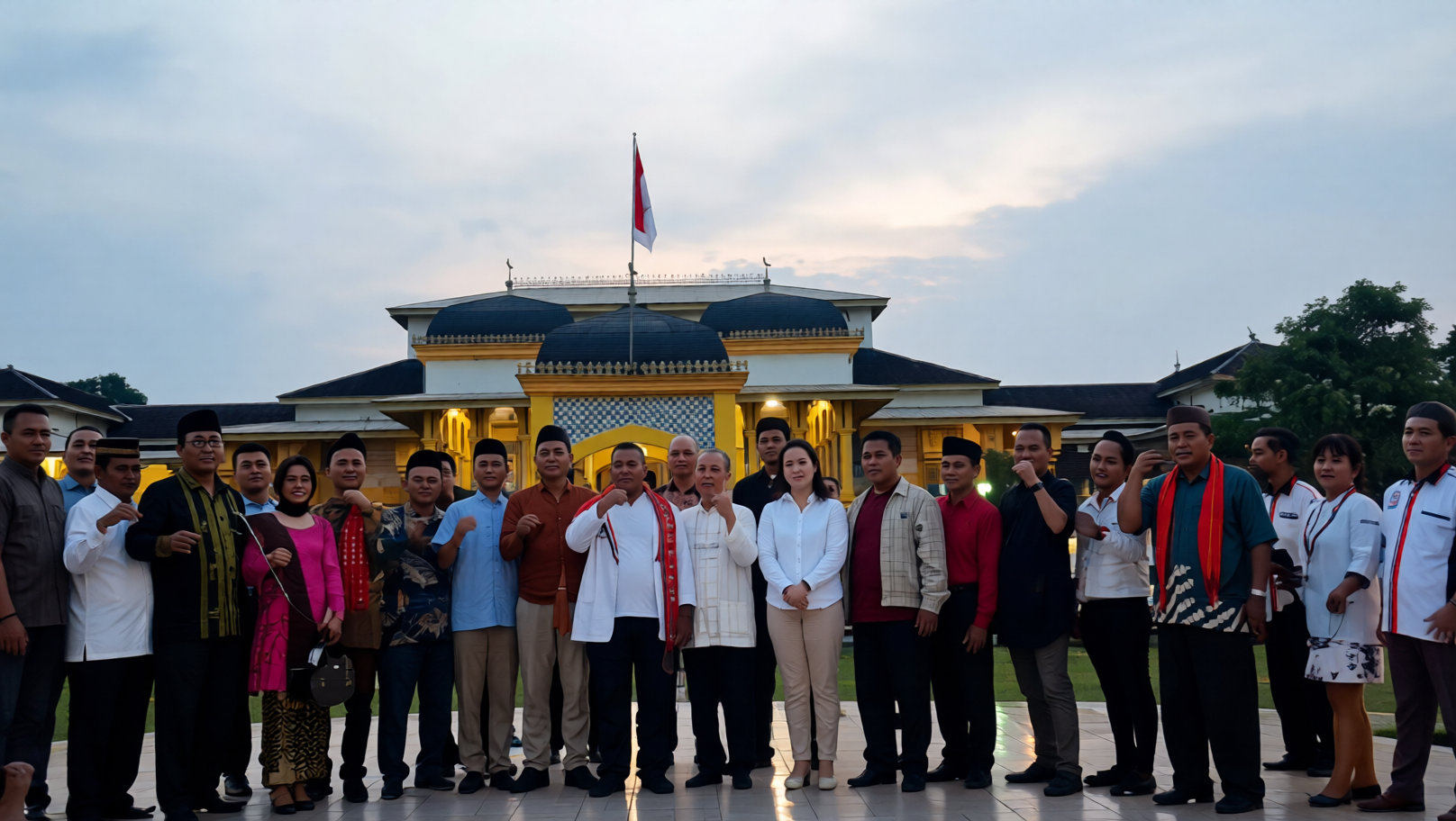 Diulosi di Istana Maimun, Sultan Deli Doakan Mubes I dan Pelantikan DPP HBB