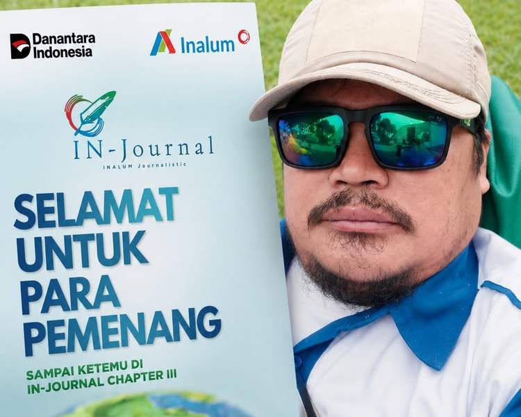 Anggota PWI Toba Olo Messi Sirait Sabet Juara Harapan II Lomba Jurnalistik PT INALUM
